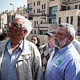 חברי הכנסת חיים אורון ואילן גילאון במז' ירושלים צילום: נועם מושקוביץ