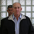 אולמרט. כל החומר היה במחשב צילום: גיל יוחנן