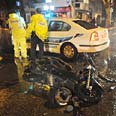 תאונת דרכים קטלנית צומת ריינס פרישמן תל אביב (צילום: ירון ברנר)