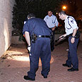 נסיון חיסול כפול נתניה (צילום: עידו ארז)