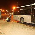 האוטובוס הפוגע צילום: הרצל יוסף