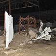 אחד היעדים שהותקפו ברצועה צילום: AP