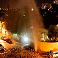 פיצוץ צינור מים ראשון לציון (צילום: אוקסנה נפטולין)