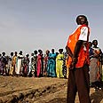 בחירות סודן קלפי (צילום: רויטרס)