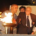 טקס יום השואה יד ושם מדליק משואה (צילום: מארק ניימן, לע"מ)