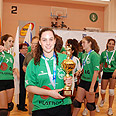 נערות הפועל כפר סבא כדורעף (באדיבות מכון וינגייט)