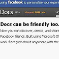 שירות חדש וידידותי. מיקרוסופט DOCS 