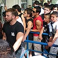 אוהדי מכבי חיפה אוהדים (צילום: עדי סרדס)