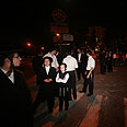 חרדים ירושלים התפרעות  (צילום: גיל יוחנן )