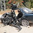 תאונה תאונת דרכים פרדס חנה (צילום: ג'ורג' גינסברג)