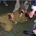 חייל שייטת 13 פצוע מרמרה משט עזה משט לעזה (צילום: AFP)