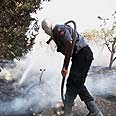 שריפה שריפות רמת רחל ירושלים (צילום: נועם מושקוביץ)