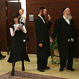 פגישה בדרגים הגבוהים. בדרך לרה"מ צילום:גיל יוחנן