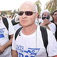 נועם שליט צעדת שליט צומת העוגן (צילום: עידו ארז)