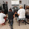 יפו משפחת מסראווה תקיפת שוטרים (צילום: דודו אזולאי)