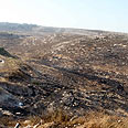 שריפה שריפות ירושלים שכונת רמות רחוב זריצקי (צילום: נועם מושקוביץ)