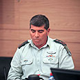 הרמטכ"ל גבי אשכנזי ועדת חוץ וביטחון (צילום: נועם מושקוביץ)