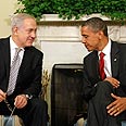 בנימין נתניהו ברק אובמה וושינגטון ארה"ב בית לבן  (צילום: AP)