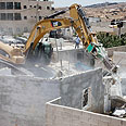 בית חנינא הריסת בתים מזרח ירושלים (צילום: נועם מושקוביץ)