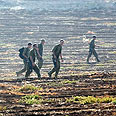 חייל נעדר יער חרובית חיפוש חיפושים (צילום: רועי עידן)