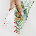 כסף שטרות שקל שקלים כלכלה (צילום: Index Open)