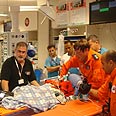 ילד פצוע תאונת פגע וברח כרמיאל (צילום: באדיבות דוברות רמב"ם)