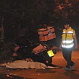 תאונה אופנוע רמת גן תאונת דרכים (צילום: ירון ברנר)