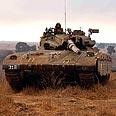 תרג"ד תרגד תרגיל גדוד 75 שריון גדוד 603 הנדסה רמת הגולן (צילום: דובר צה"ל)