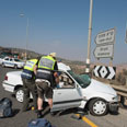 תאונה תאונת דרכים צומת עילבון (צילום: חגי אהרון) תאונה תאונת דרכים צומת עילבון (צילום: חגי אהרון)