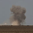 פצמ"ר פצמר עזה קיבוץ נירים (צילום: AFP)