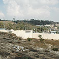 השטח שבו מיועד לקום המטה צילום: אבי פרץ