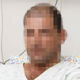 לטשטש פנים! קצין מג"ב מגב פצוע מ ירי ב קלנסוואה קלנסווה בית חולים מאיר כפר סבא (צילו: עידו ארז)