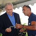 בנימין נתניהו ביבי נתניהו סיור ב דרום שדרות אשקלון (צילום: אבי אוחיון, לע"מ)