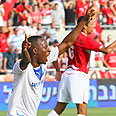 וויליאם נ'ג'ובו יניב לביא עירוני קרית שמונה  (צילום: אלי אלגרט)