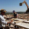 חידוש בנייה בניה התנחלות התנחלויות סיום הקפאה הקפאת בניה יקיר (צילום: רויטרס)