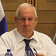 כנסת ועדה ועדת רווחה עבודה ו בריאות הצעת חוק ביטוח לאומי ראובן ריבלין  בוז'י הרצוג רובי ריבלין (צילום: גיל יוחנן )