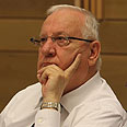 כנסת ועדה ועדת רווחה עבודה ו בריאות הצעת חוק ביטוח לאומי ראובן ריבלין  רובי ריבלין  (צילום: גיל יוחנן )