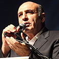 שאול מופז לחיאני טקס רבין בת ים  (צילום :עופר עמרם)