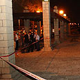 רצח ירי עכו עתיקה מסעדה (צילום: שי וקנין) רצח ירי עכו עתיקה מסעדה (צילום: שי וקנין)