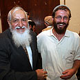 אזכרה ל רב מאיר כהנא חיים פרלמן (צילום: גיל יוחנן)