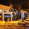 תאונה תאונת דרכים תאונות תאונות דרכים צומת עין הקורא (צילום: אבי מועלם)