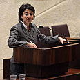חנין זועבי כנסת מליאה (צילום: נועם מושקוביץ)