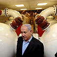 בנימין נתניהו מטוס סופרטנקר סופר טנקר כיבוי אש שריפה אסון הכרמל (צילום: אבי אוחיון, לע"מ)