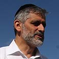 אלי ישי ביקור ב עוספיה אחרי שריפה שריפות אסון הכרמל כרמל (צילום: אבישג שאר-ישוב)