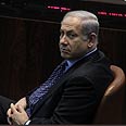 בנימין נתניהו מליאה כנסת דיון על אסון הכרמל שריפה שריפות  (צילום: גיל יוחנן)