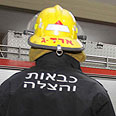 תחנת כיבוי נתניה כבאים כבאיות כיבוי אש  (צילום: עידו ארז)