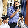 כנס מחאה תל אביב לקראת הפגנה נגד מסתננים  (צילום: עופר עמרם)
