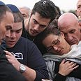 אבי כהן הלוויה תמיר כהן דורית כהן  (צילום: דרור עינב)