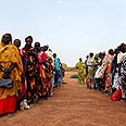 משאל העם ב סודן סודאן (צילום: רויטרס)
