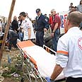 תאונת עבודה תאונה פורדיס ריתוך חבית (צילום: פנאט)